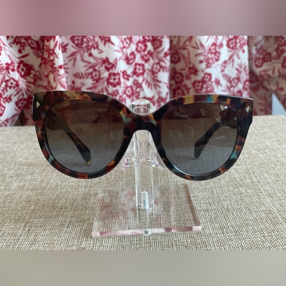 Prada sunglasses, blue/brown tortoise - Picture 4 of 4